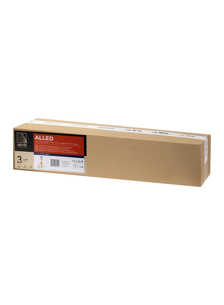 Zestaw naświetlacz ALLED 30W + statyw + przewód AD-NL-6296 ORNO