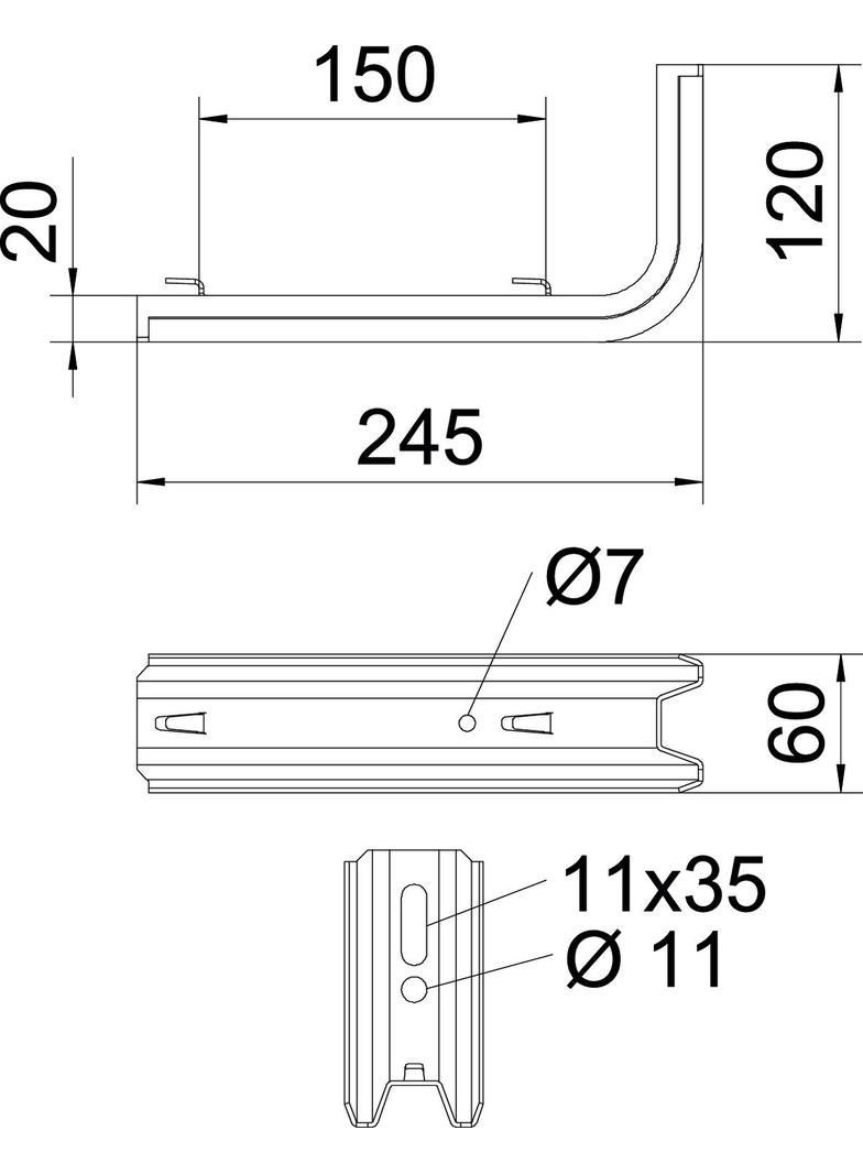 TPSAG/245, WYSIĘGNIK KOR.SIATK.TPSAG/245