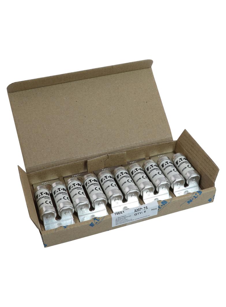 75A 690V AC TYPE T FUSE Wkładka szybka 75A AC 690V DC 500V BS88 37x94 mm aR BS 75EET EATON