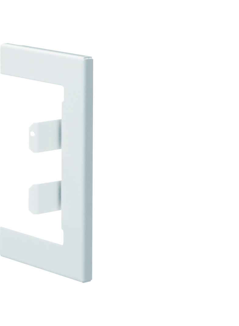 tehalit.BR65/BRS Maskownica przebicia 65x100, biała BR65100W9016 HAGER