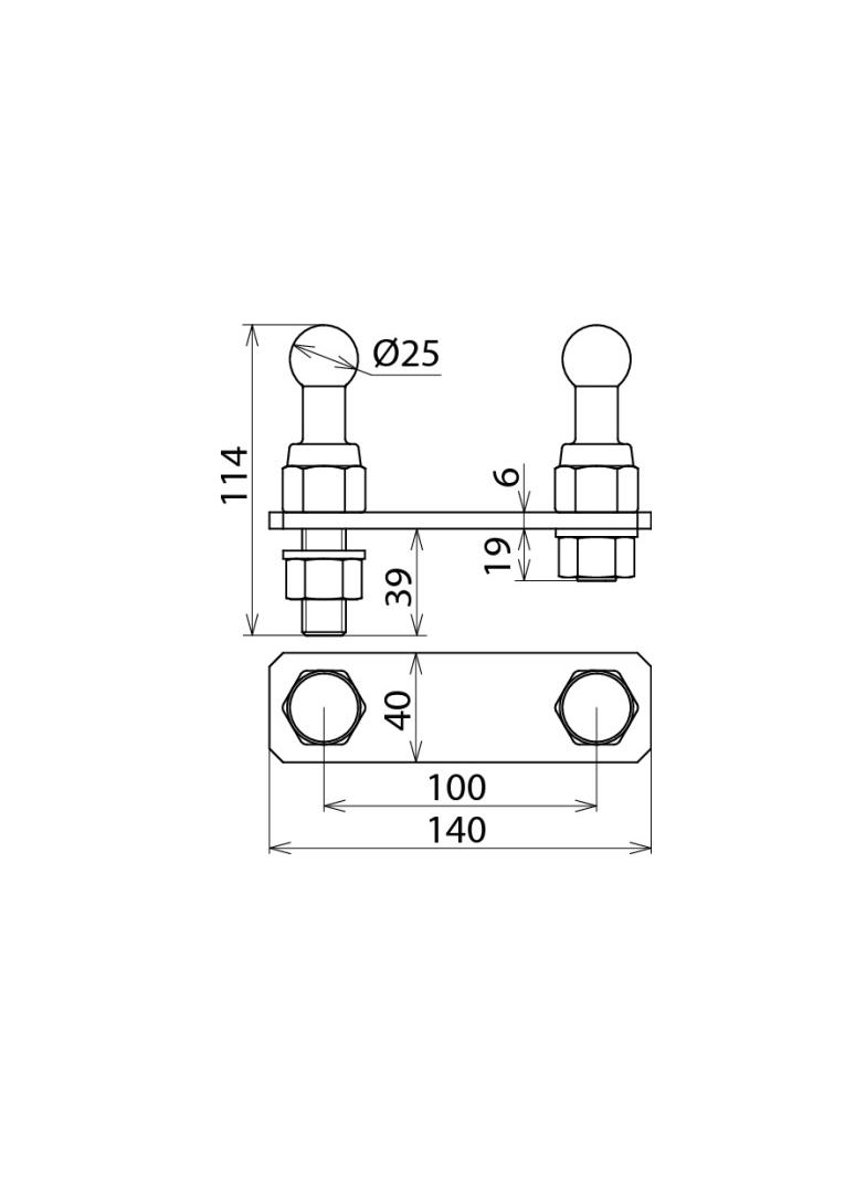 Płyta przyłączenia uziemienia