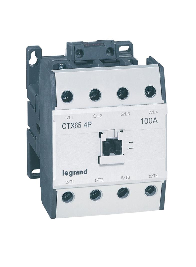 Stycznik Mocy 100A 4P 230V AC 0Z 0R CTX3 416446 LEGRAND