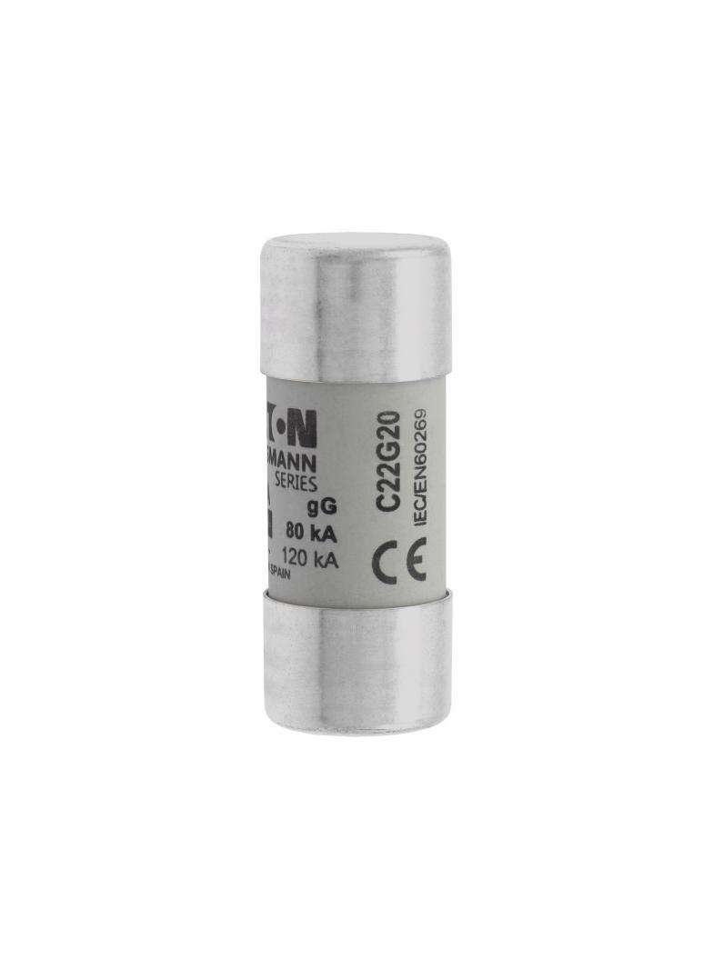 CYLINDRICAL FUSE 22 x 58 20A GG 690V AC Wkładka cylindryczna 22 x 58mm 20A GG 690V AC C22G20 EATON