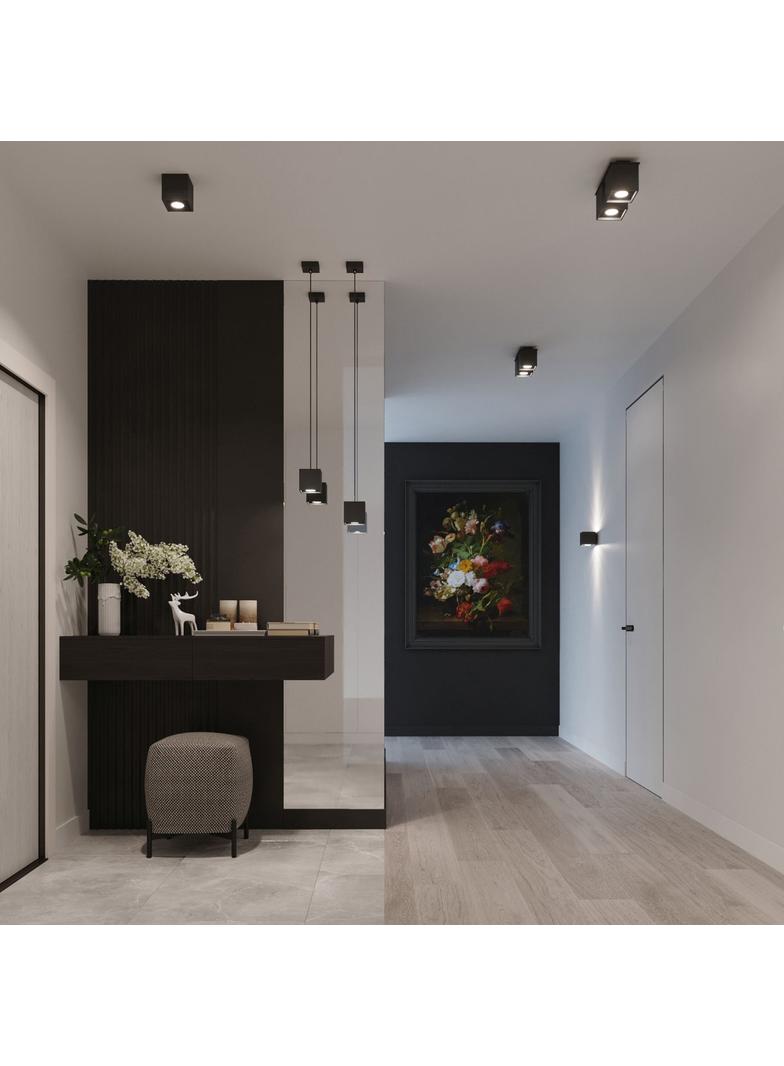 Lampa wisząca QUAD 1 czarny