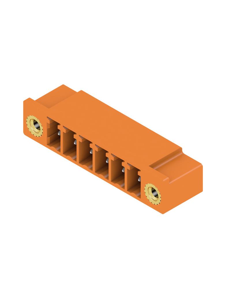 SC 3.81/06/90F 3.2SN OR BX Wtyki PCB (złącza płyty), 3.81 mm, Liczba biegunów: 6, kąt odejścia: 90° /50szt./ 1942490000 WEIDMÜLLER