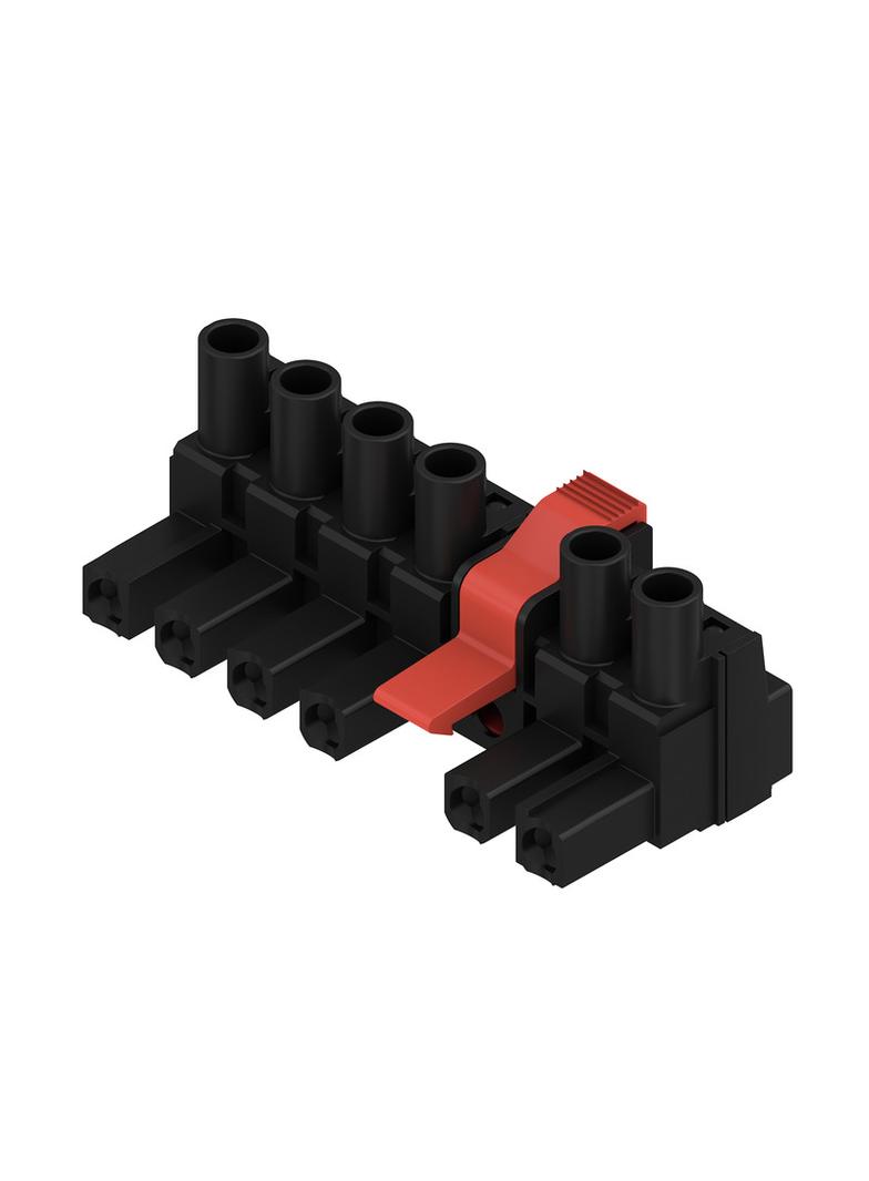 BLZ 7.62IT/06/180MF3 SN BK BX Złącze kablowe do płytek drukowanych /25szt./ WEIDMULLER