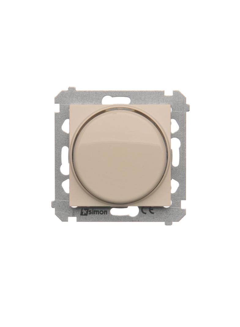 Simon 54 Ściemniacz naciskowo-obrotowy 20–500 W kremowy