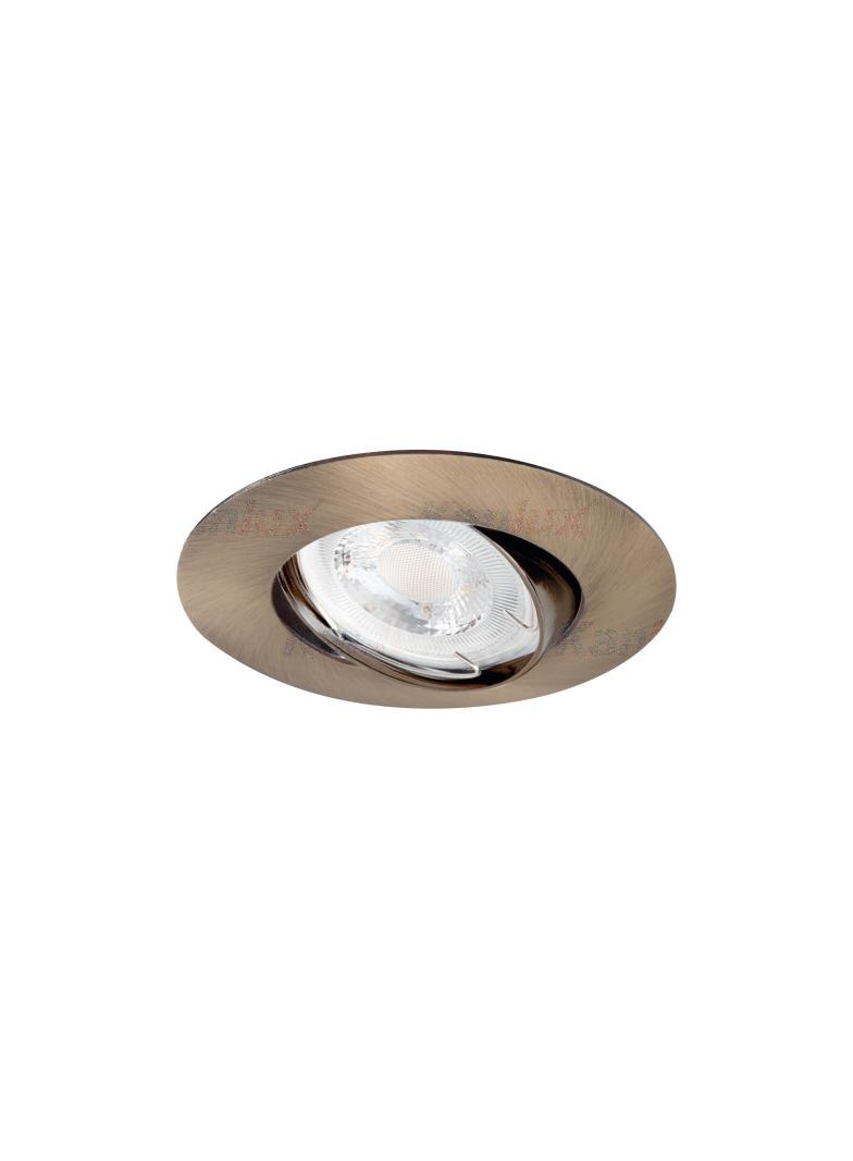 Oprawa sufitowa punktowa 1x50W GU5,3 IIIkl. 220-240V IP20 CTX-DT02B-AB LUTO 2594 KANLUX