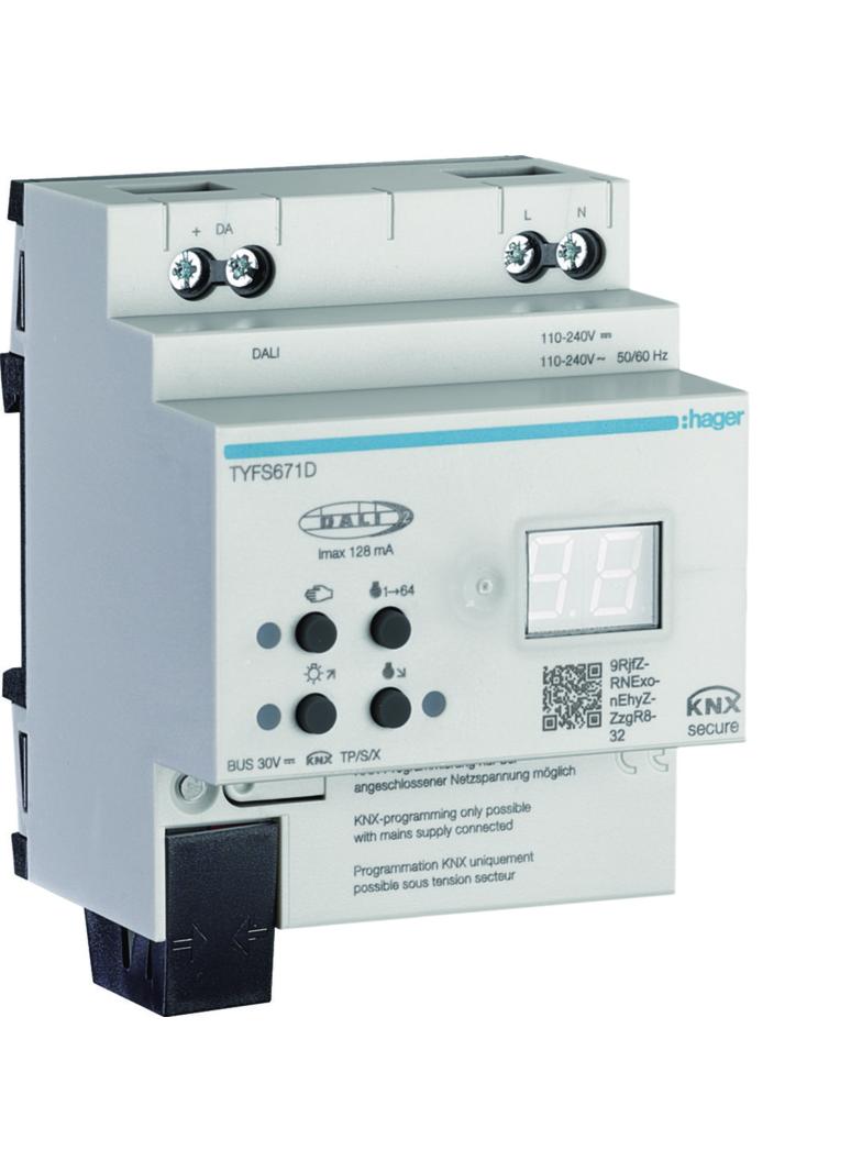 KNX Bramka KNX - DALI 2, KNX secure 1-krotna