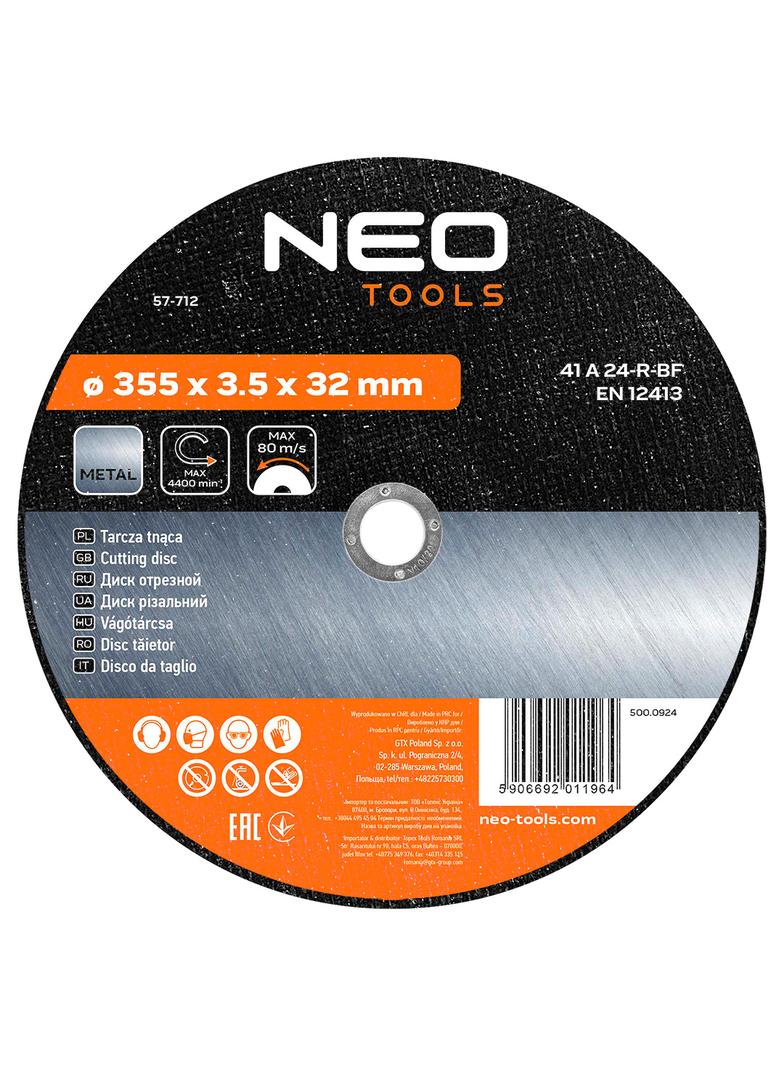 Tarcza tnąca do metalu 350 x 3.5 x 32.0 mm, 41 A24-T-BF