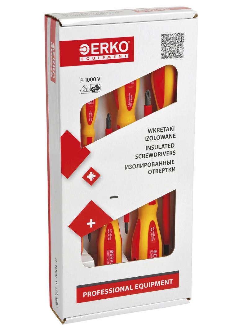 ZESTAW WKRĘTAKÓW IZOLOWANYCH WIPPZ K WIPPZ_K ERKO