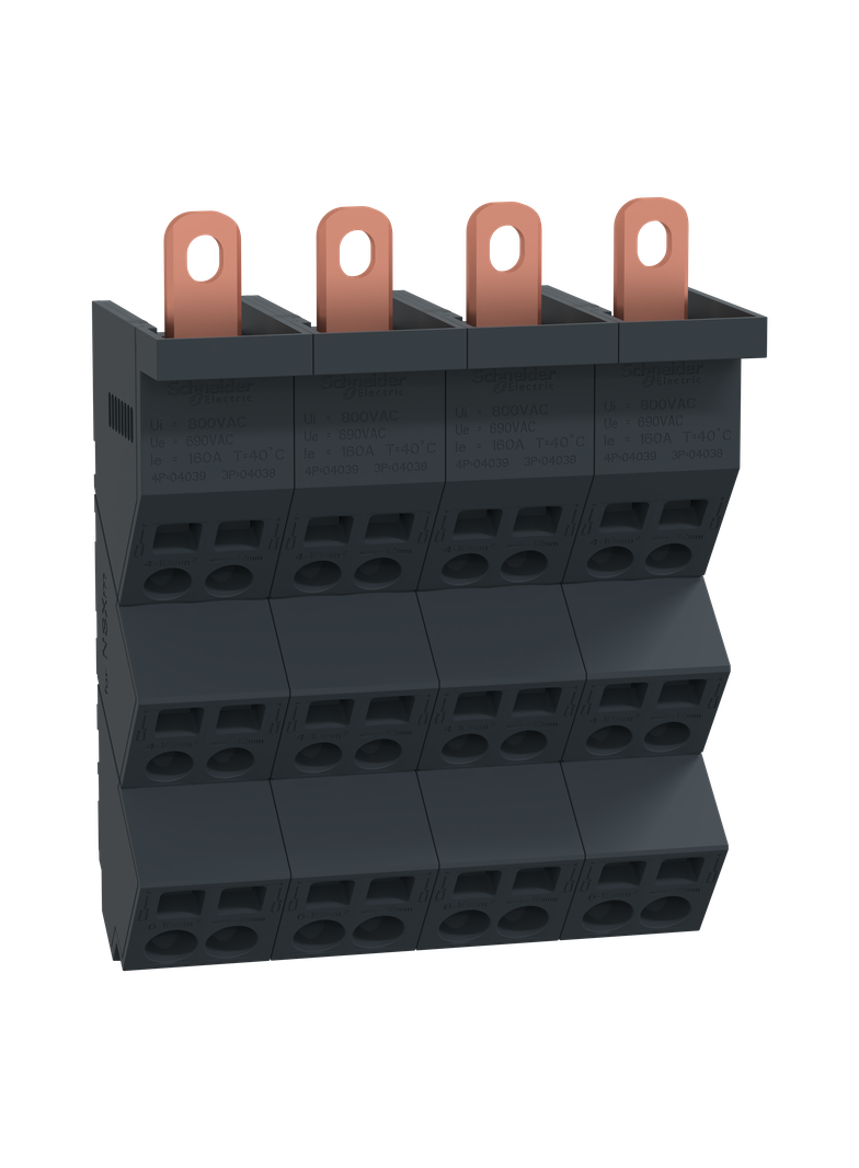 Polybloc 160 A, Linergy DP, 4 polowy