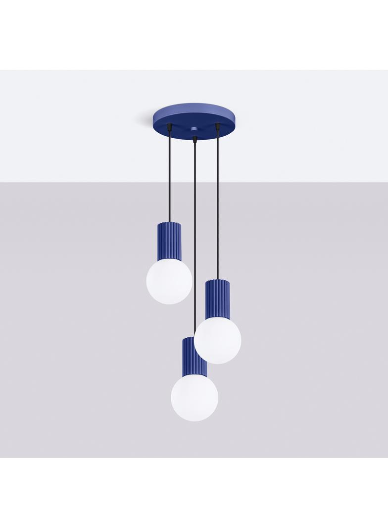Lampa wisząca HALO 3P ultramaryna