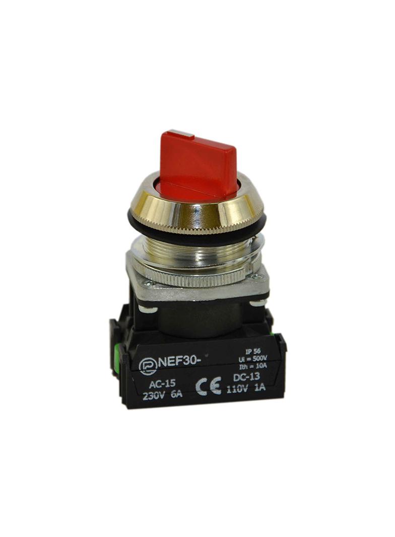 Przycisk NEF30-TPe2X czerwony W0-NEF30-TPE 2X C PROMET