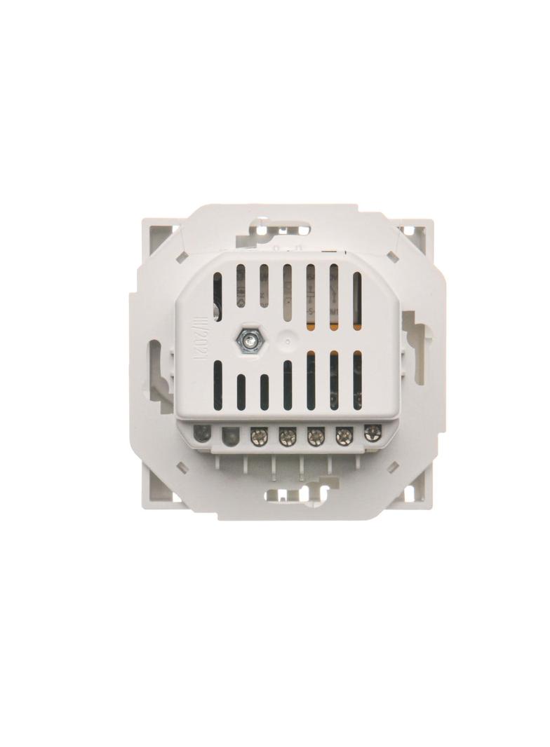Simon Basic Regulator temperatury z czujnikiem wewnętrznym 16A 230V. Montaż gniazda na wkręty do pus