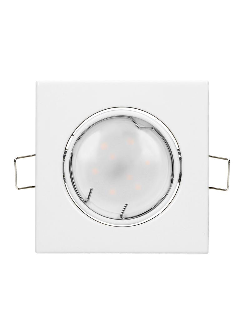 SUTRI SM ramka dekoracyjna oprawy punktowej MR16/GU10 max 50W kwadrat regulowana biała AD-OD-6178/W