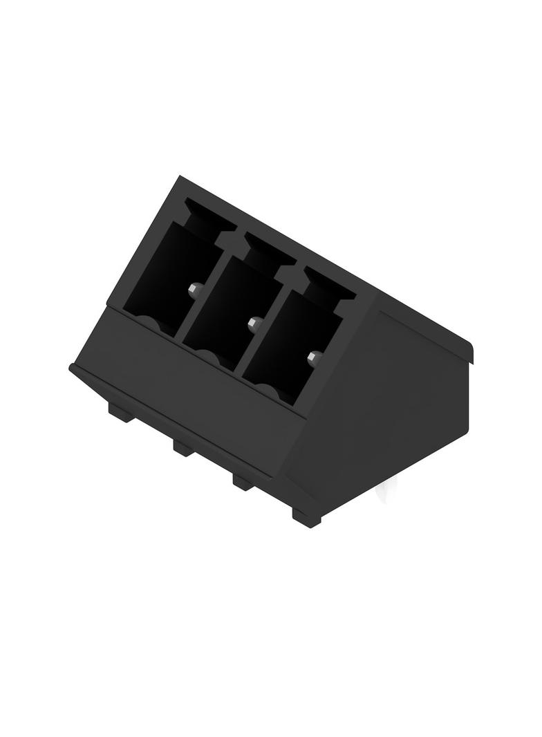 SC 3.81/03/135G 3.2SN BK BX Wtyki PCB (złącza płyty), 3.81 mm, Liczba biegunów: 3, kąt odejścia: 135° /50szt./ 1976400000 WEIDMÜLLER