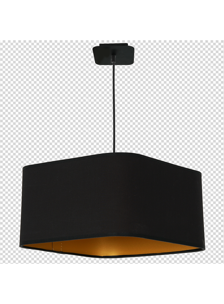 Milagro lampa wisząca Napoli E27 czarno/złota ML6368