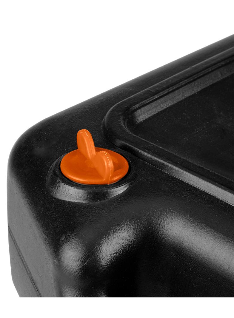 Miska do zlewania oleju, przenośna, zamykana 12l