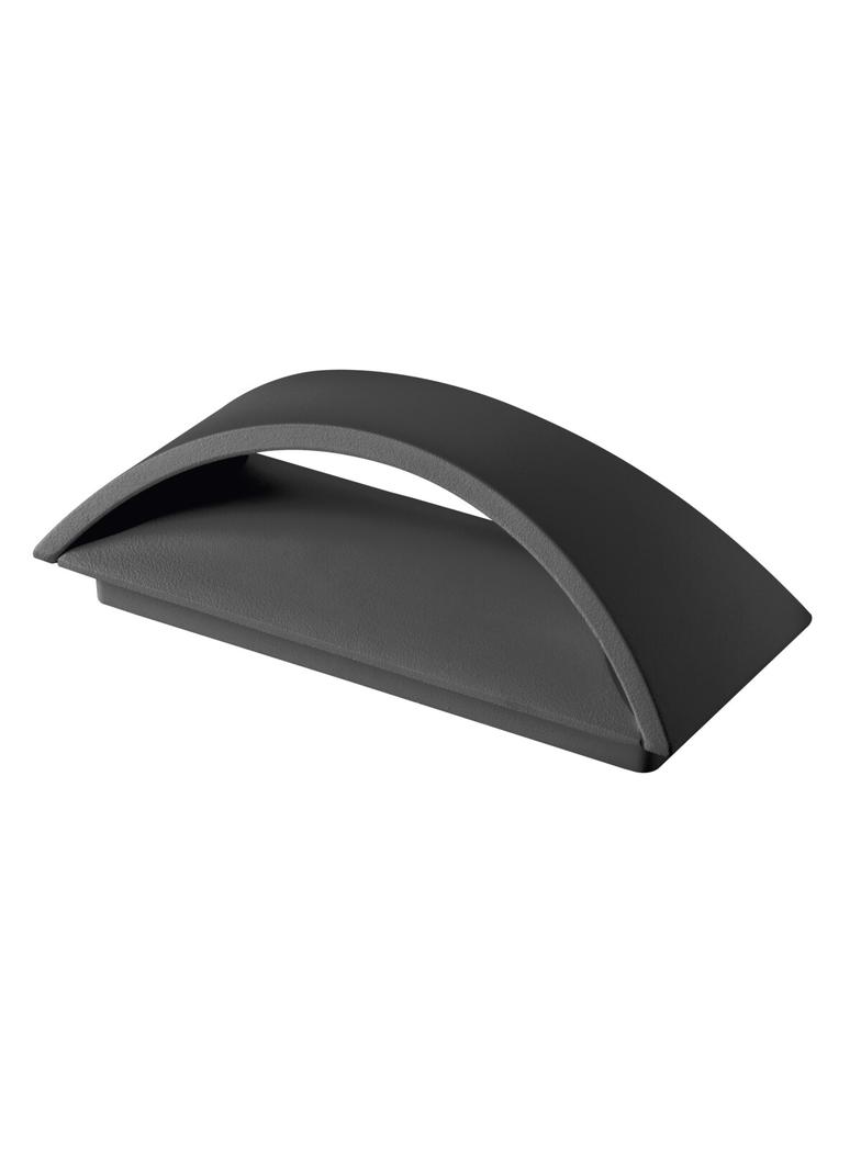 Oprawa elewacyjna BISO LED EL 8W-GR 140lm 4000K barwa neutralna IP54 Grafitowy 29260 KANLUX