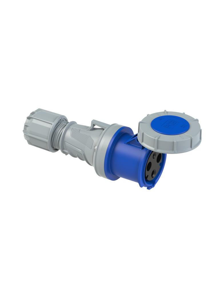 GNIAZDO PRZENOŚNE POWER TWIST 63A 230V 2P+Z 233-6 PCE