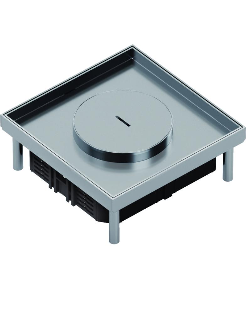 tehalit.VE-EE Pokrywa tubus IP54 5kN EKQ06 200x200 15mm stal nierdzewna EKQ060TM15 HAGER