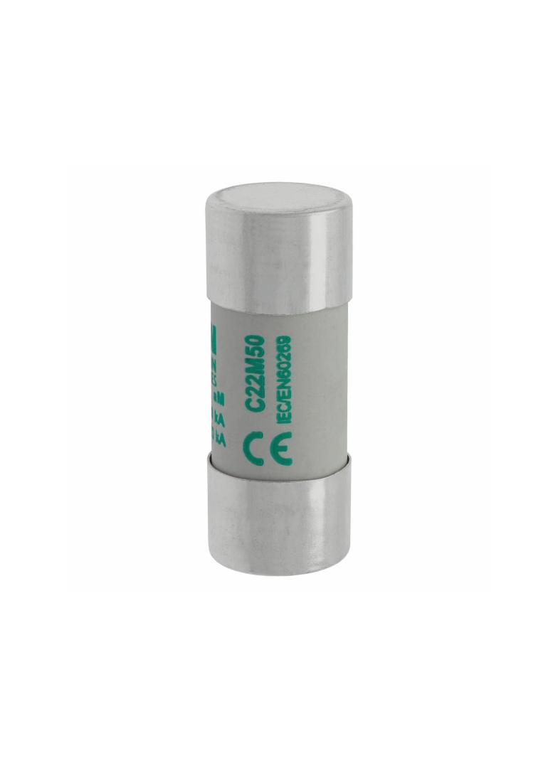 CYLINDRICAL FUSE 22 x 58 50A AM 690V AC Wkładka cylindryczna 22 x 58mm 50A AM 690V AC C22M50 EATON