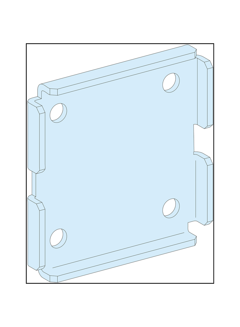 Rozdzielnice PrismaSet, komplet do łączenia kombinacji zestawów kilku obudów