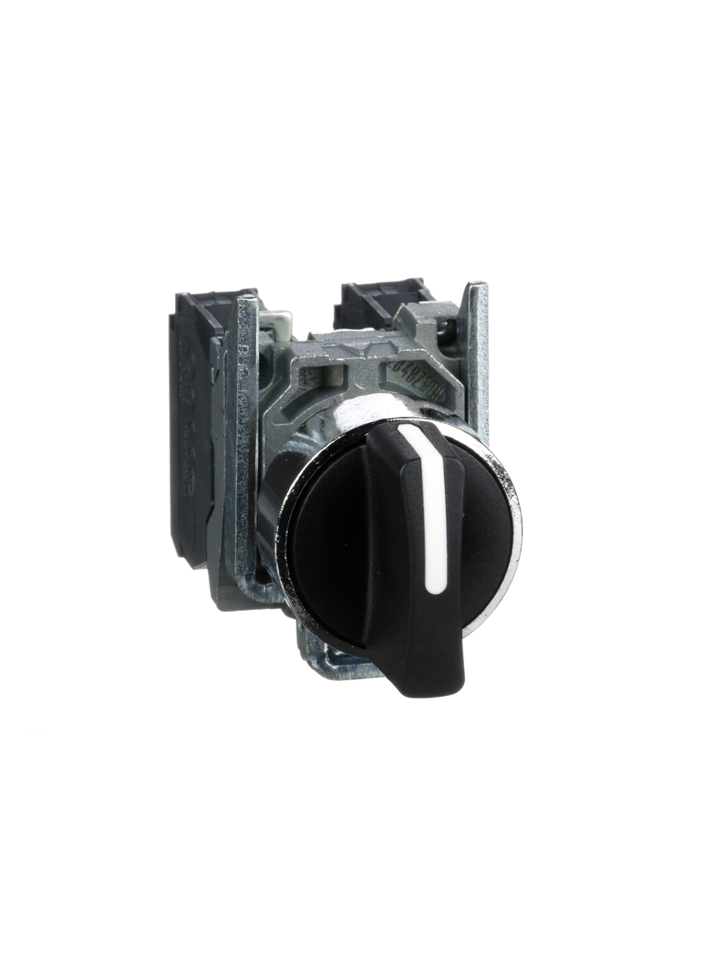 Harmony XB4 Przełącznik 3 położeniowy czarny metalowy XB4BD33 Schneider