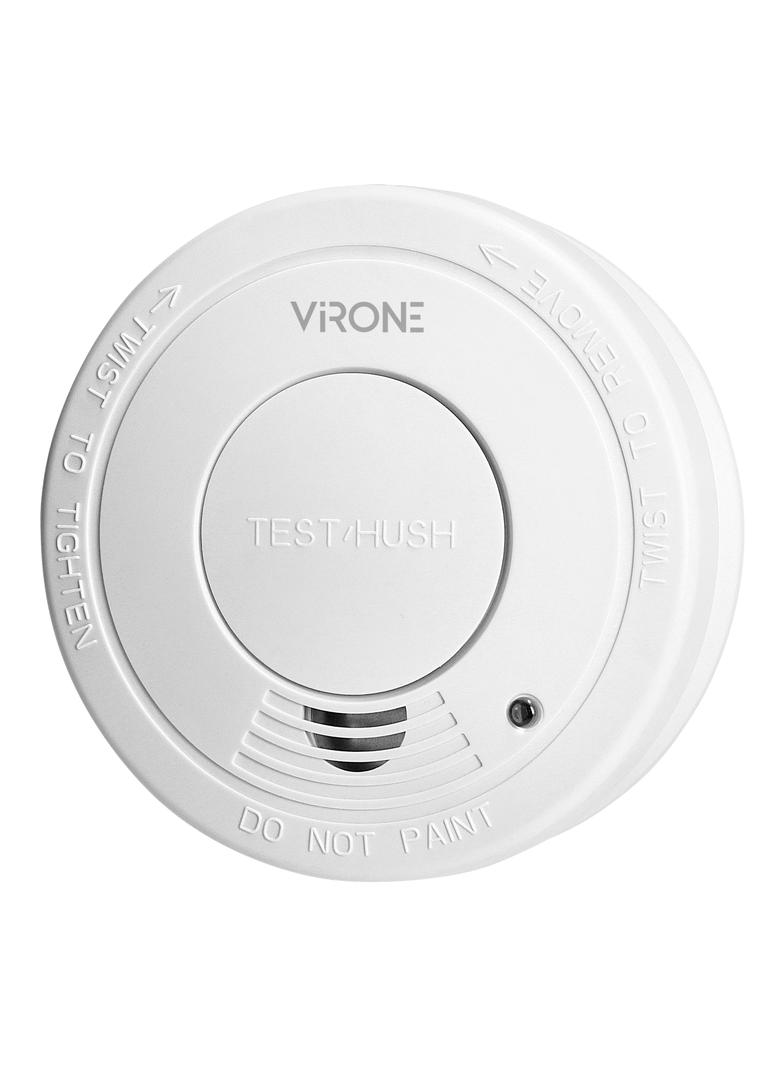 Bateryjny czujnik dymu, 1x9V DC