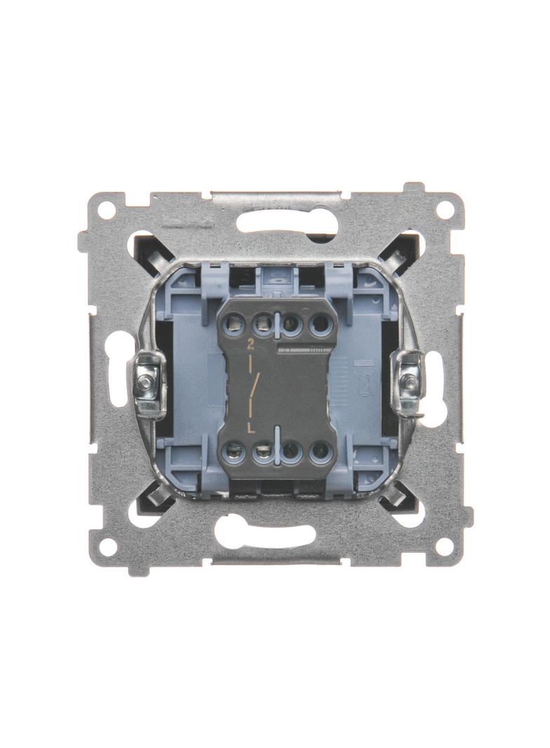 Simon 54 Łącznik pojedynczy jednobiegunowy zaciski śrubowe antracyt DW1A.01/48 KONTAKT