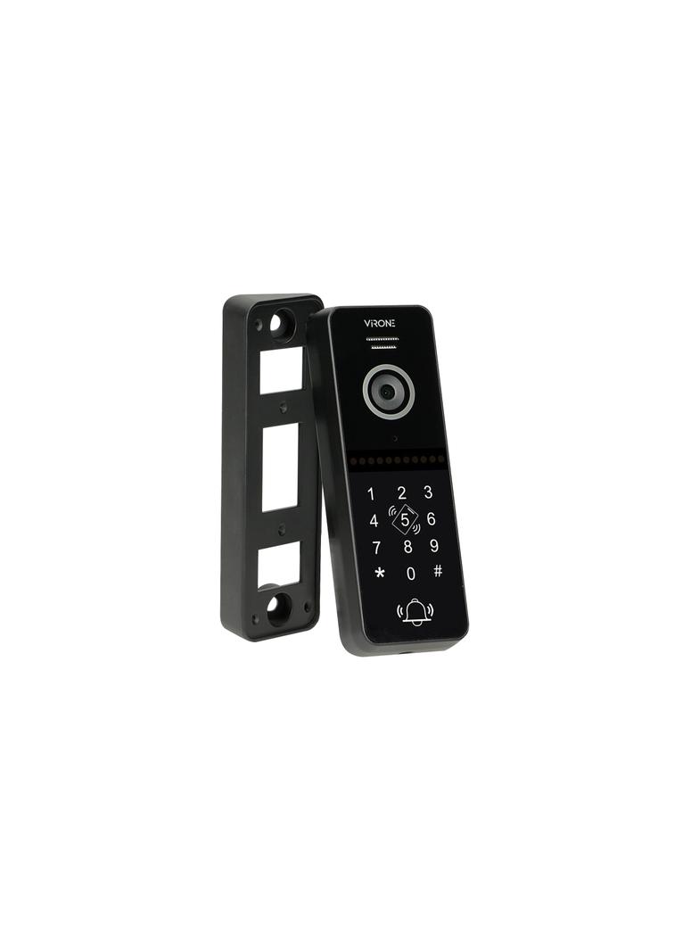 VIFIS Full HD zestaw wideodomofonowy bezsłuchawkowy z kamerą Full HD, szyfratorem, czytnikiem zbliże