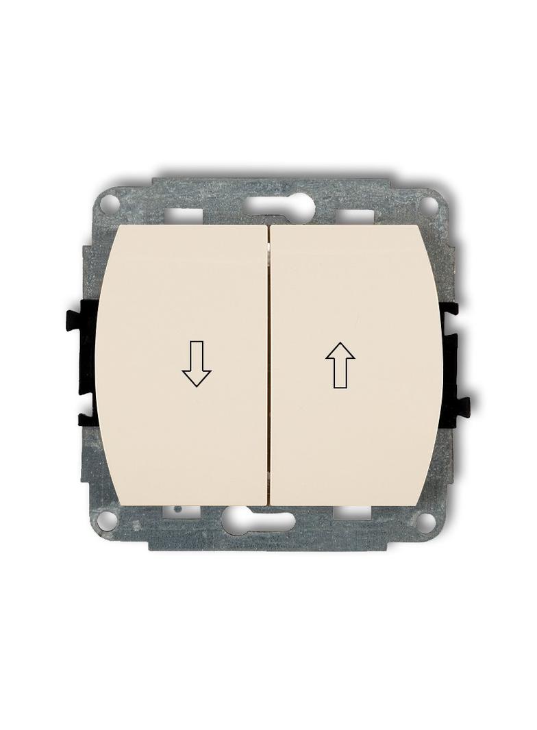 TREND Mechanizm łącznika zwiernego żaluzjowego beżowy