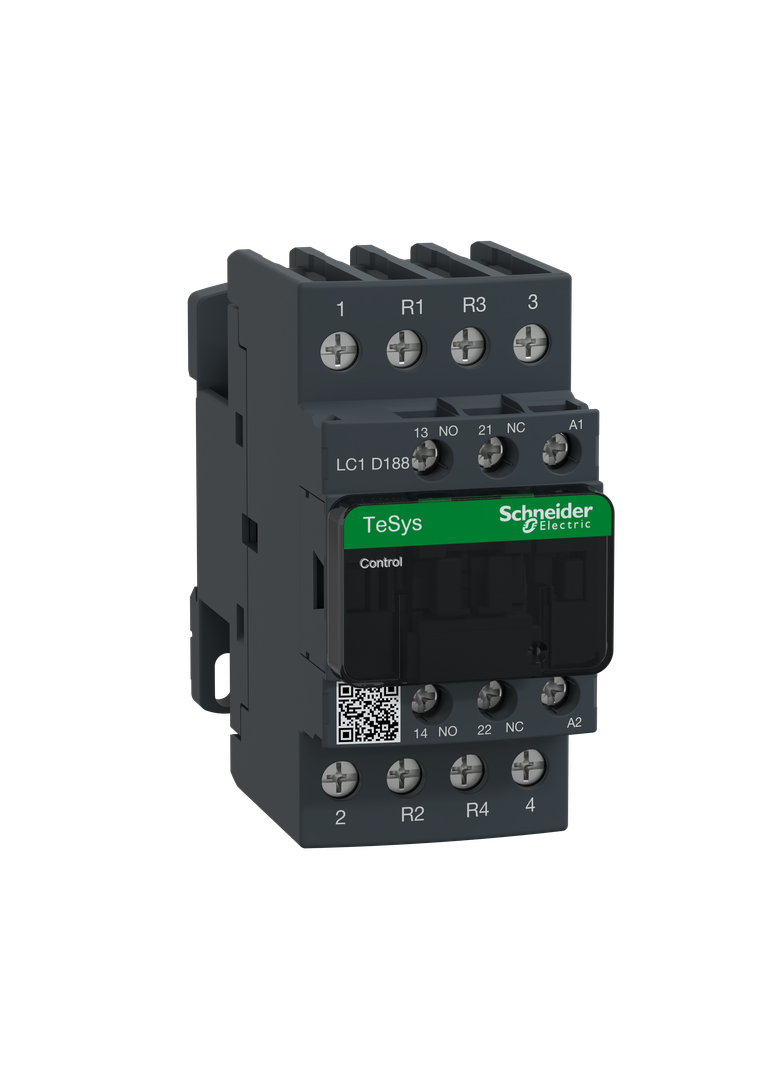 Stycznik mocy TeSys D [AC-3] 32A 4P 2Z 2R cewka 220VAC LC1D188M7 SCHNEIDER