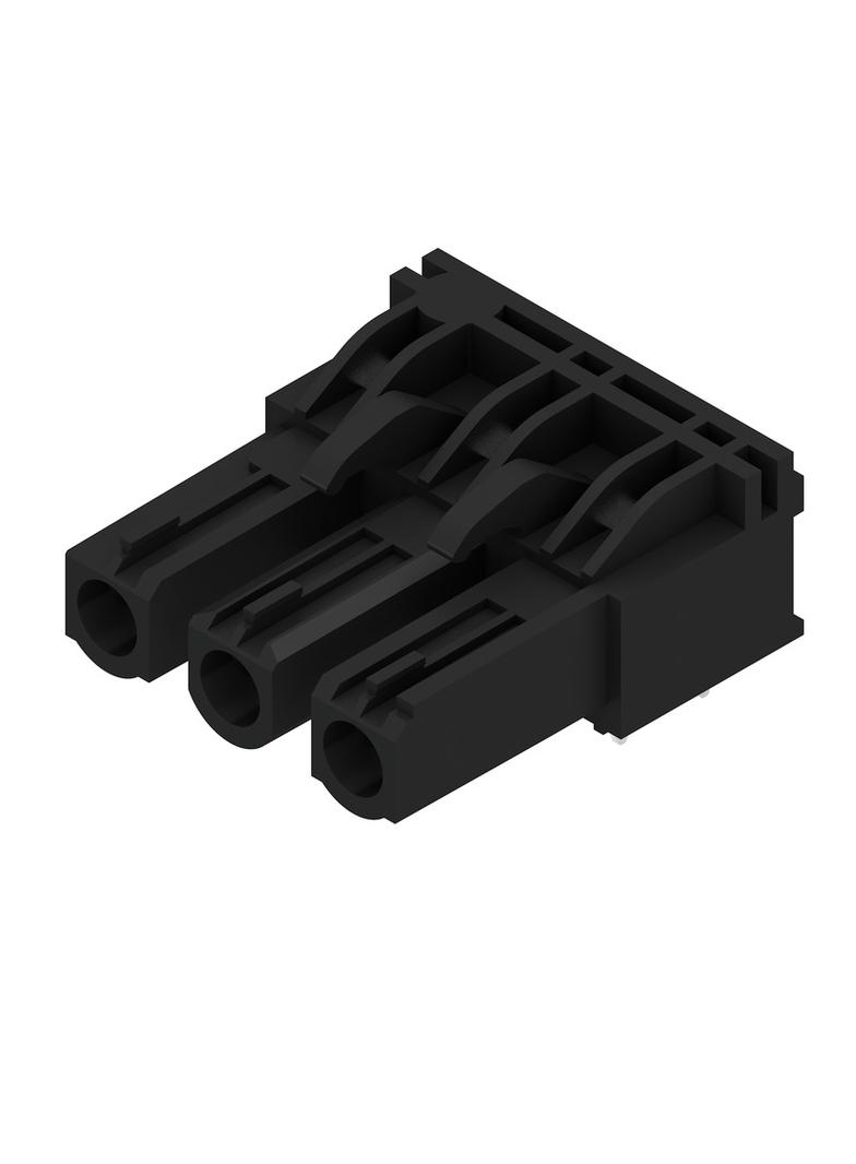 BLL 7.62HP/03/90 3.2SN BK BX Wtyki PCB (złącza płyty), 7.62 mm, Liczba biegunów: 3, kąt odejścia: 90° /84szt./ 1043240000 WEIDMÜLLER