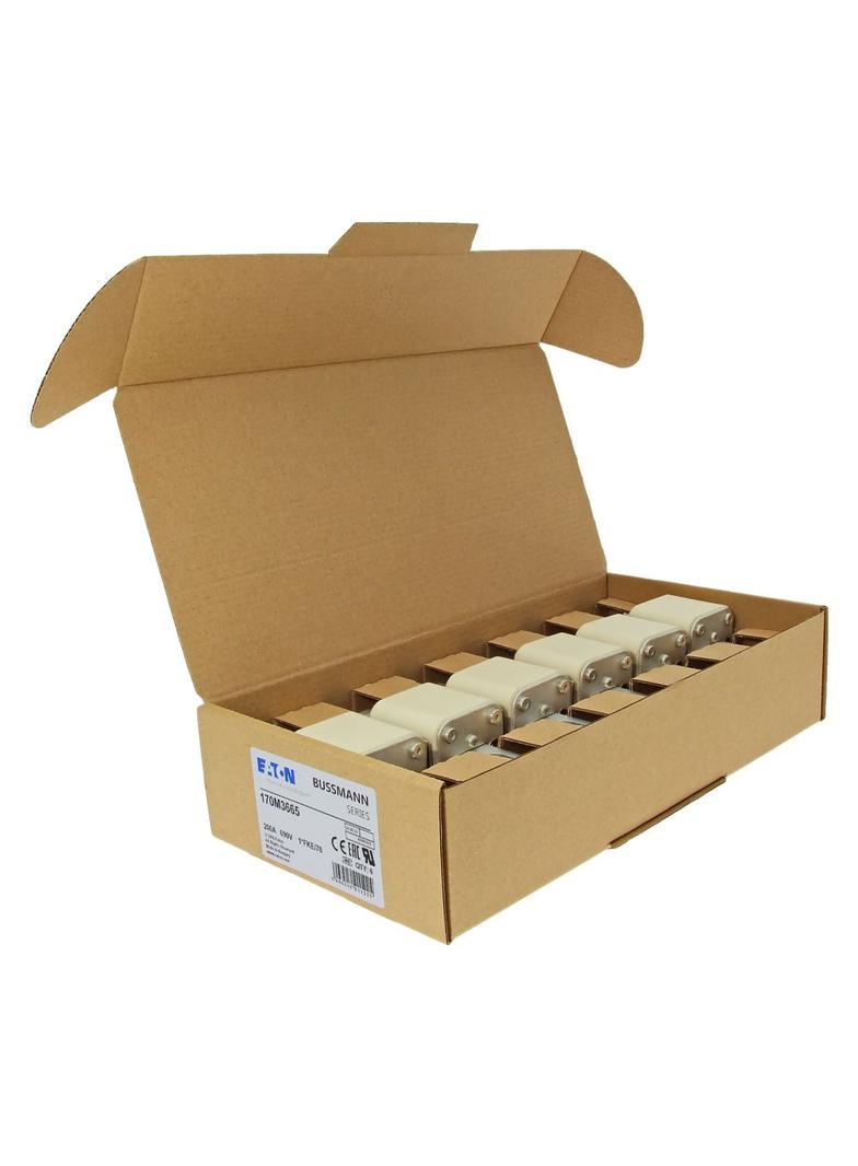 FUSE 200A 690V 1*FKE/78 AR UC Wkładka szybka 200A AC 690V rozmiar 1 45x59x110 mm aR, 170M3665 EATON