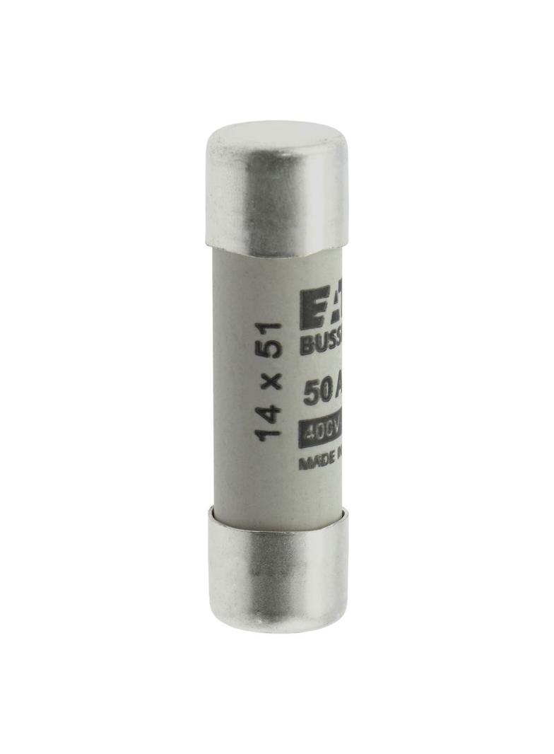 CYLINDRICAL FUSE 14 x 51 50A GG 400V AC Wkładka cylindryczna 14 x 51mm 50A GG 400V AC C14G50 EATON