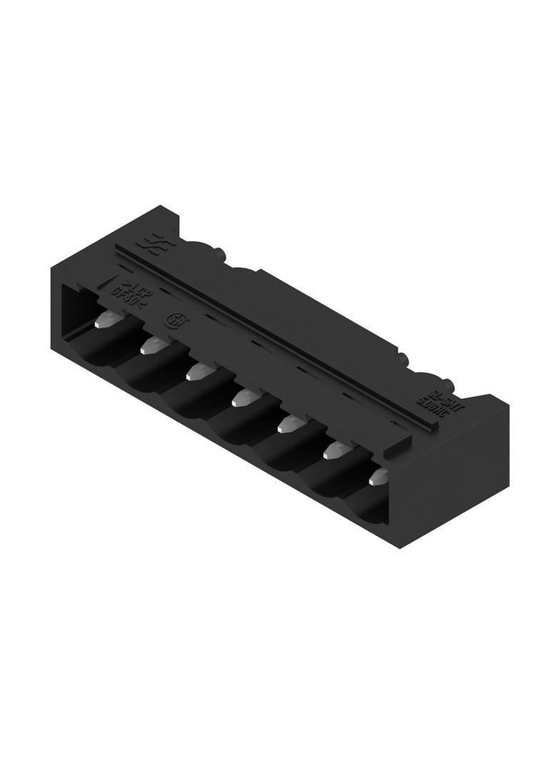 SL-SMT 5.00HC/07/90G 1.5SN BK RL Wtyki PCB (złącza płyty), 5.00 mm, Liczba biegunów: 7, kąt odejścia: 90° /350szt./ 1797740000 WEIDMÜLLER