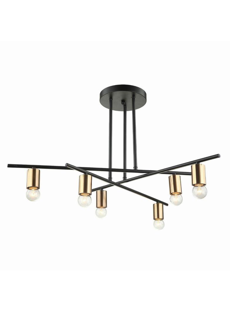 ITALUX lampa wisząca Normani E27 60W 220V IP20 kolor - brąz, czarny