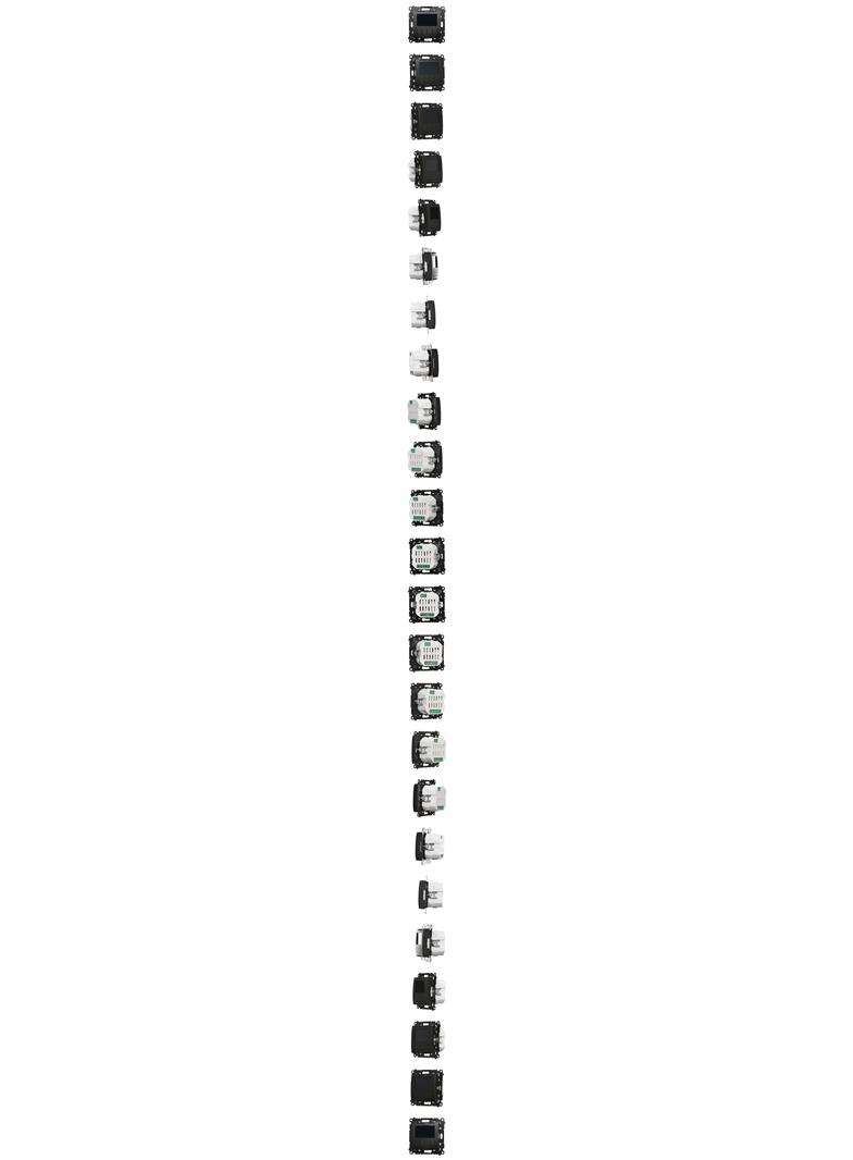 Simon 54 Termostat programowalny z wyświetlaczem z wew/zewn czujnikiem temperatury, DETD1A.01/49 KONTAKT