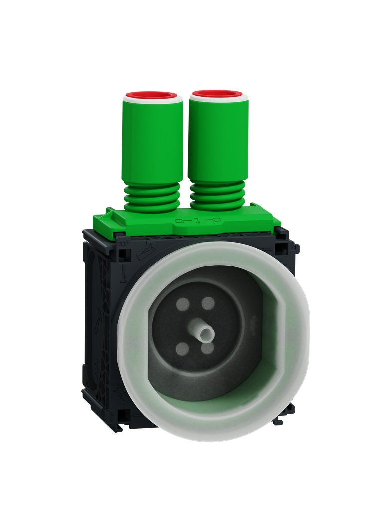 Multifix, puszka 1M, 32 mm, 2 elastyczne wejścia, z zatyczką