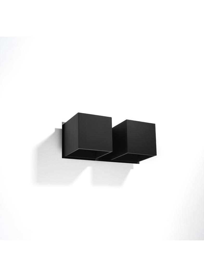 Sollux Kinkiet QUAD 2 czarny SL.0657