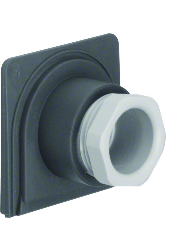 BERKER W.1 Membrana 1 wyjście na rurę średnica M20x1,5 szary 18163515 HAGER