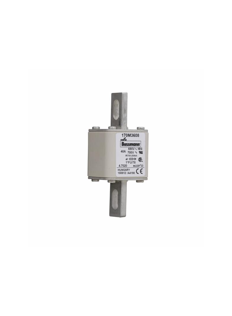 FUSE 40A 690V 1*FU/78 AR UC Wkładka szybka 40A AC 690V rozmiar 1 45x45x110 mm aR IE 170M3608 EATON