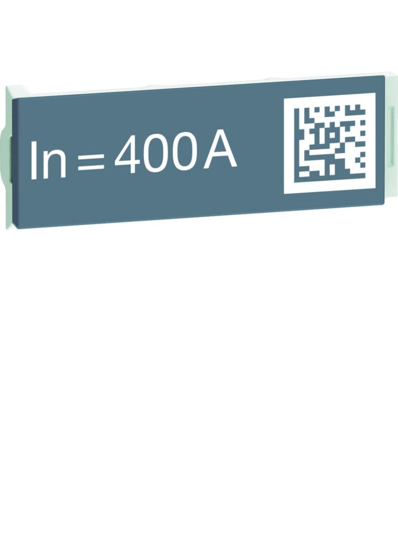 ACB HW1 Wtyczka z oznaczeniem znamionowym wyłącznika 400A