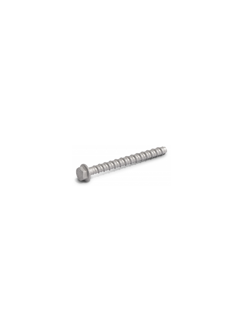 R-LX wkręt do betonu M8 9,9x60 mm łeb heksagonalny z kołnierzem ocynk galwaniczny 100szt. R-LX-08X060-HF-ZP RAWLPLUG