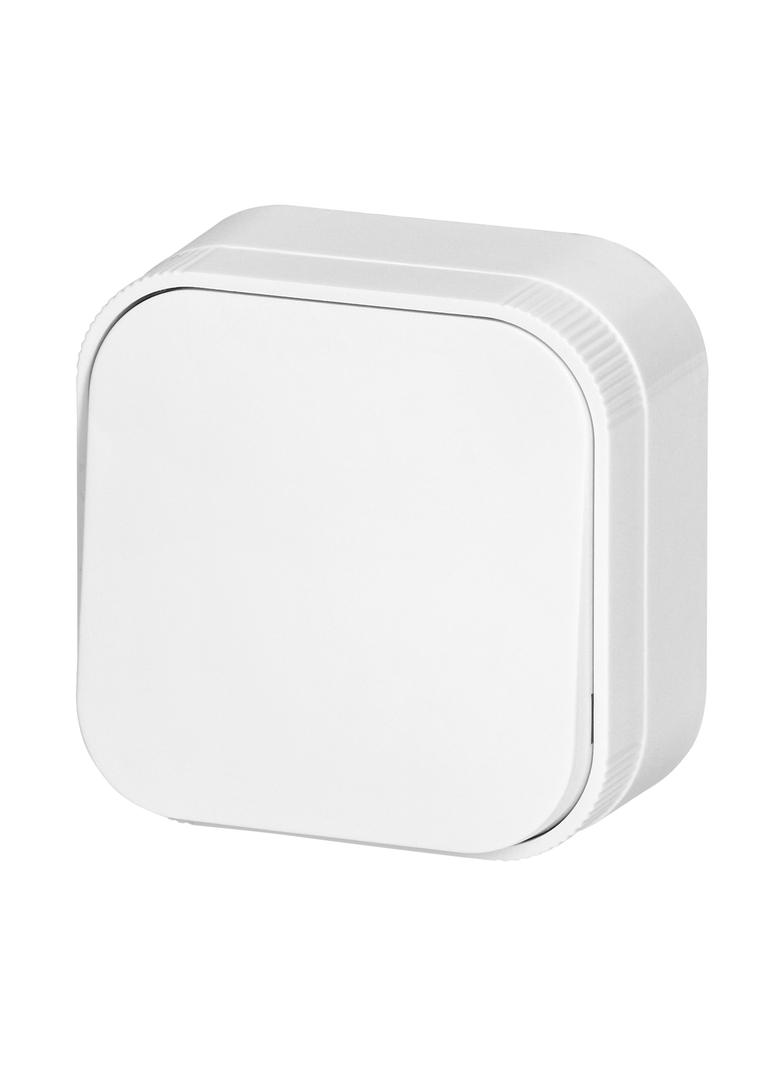 Łącznik pojedynczy jednobiegunowy natynkowy ToDo IP20 biały