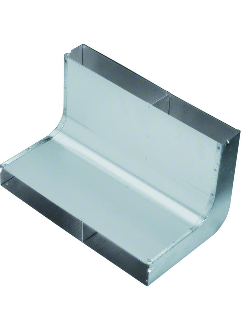 tehalit.UK Narożnik pionowy 2-komorowy 340X48mm stal UKK340482 HAGER