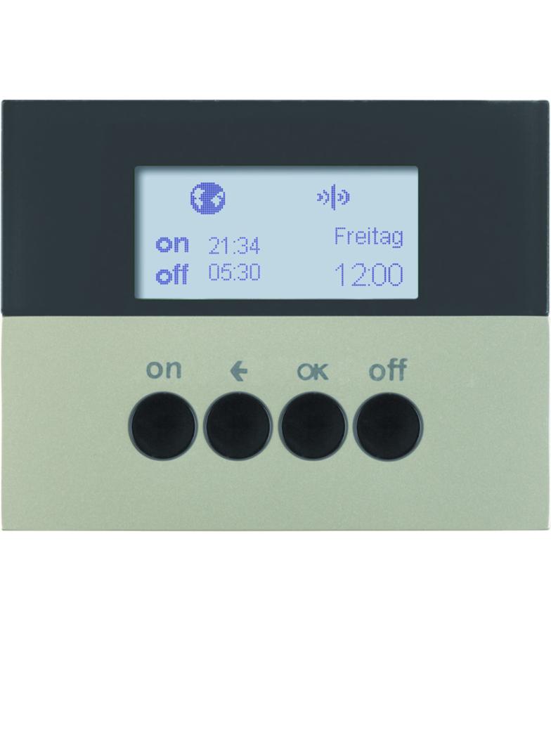 BERKER K.5 KNX RF quicklink łącznik czasowy stal szlachetna lakierowana 85745273 HAGER