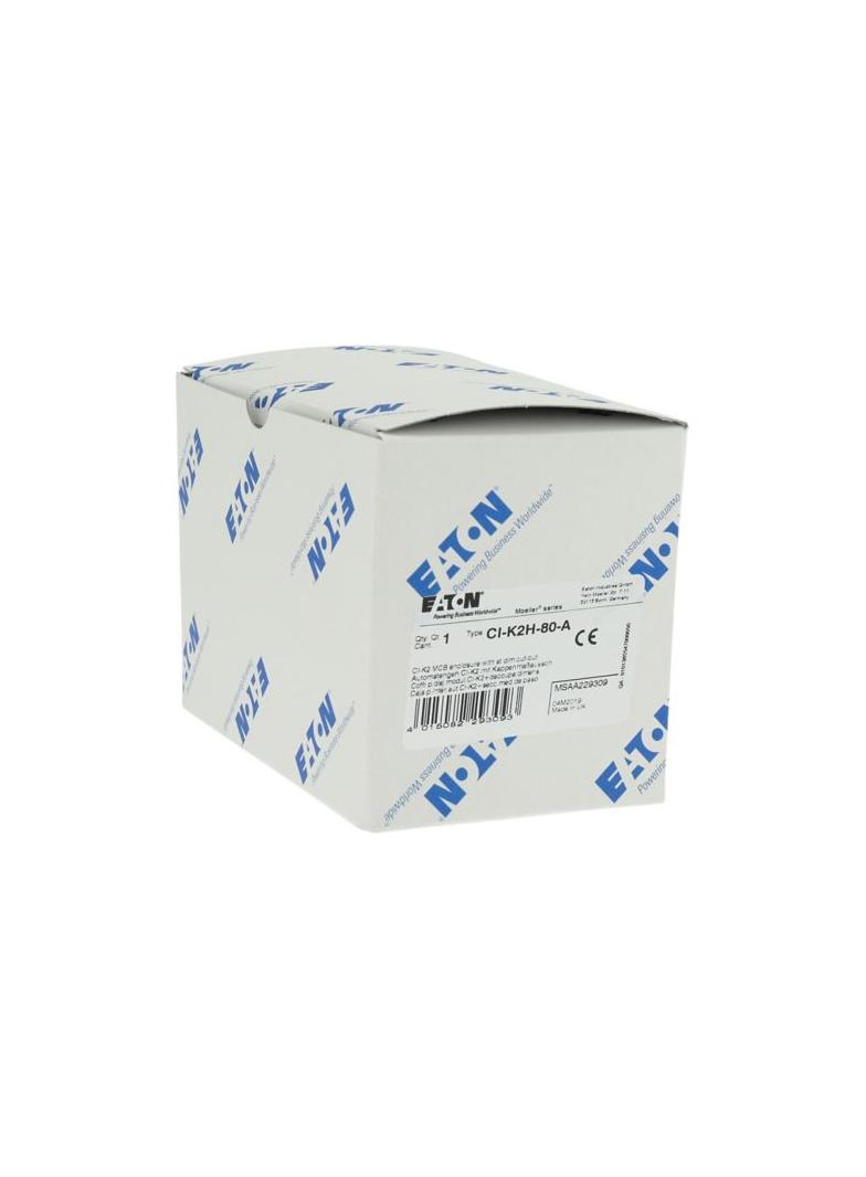 CI-K2H-80-A Mała obudowa CI-K2 z wycięciem 45mm WxSxG=160x100x80mm 229309 EATON